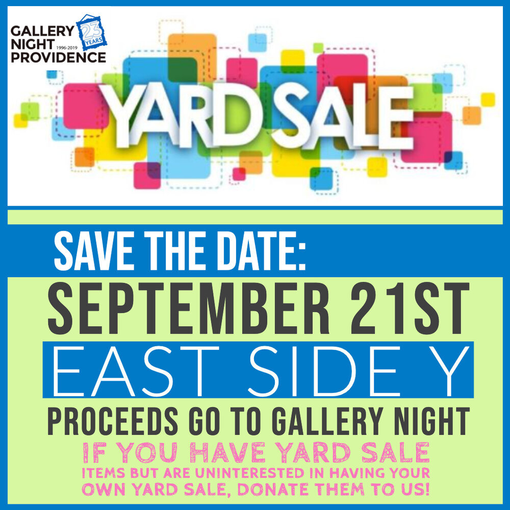 Gallery Night Yard Sale!