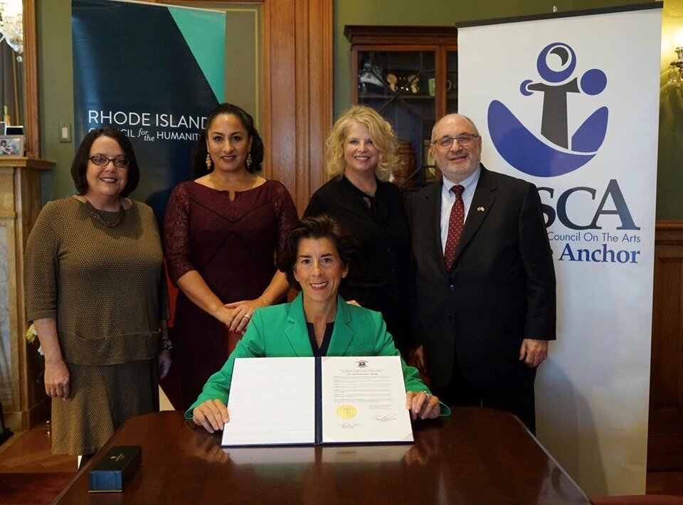 October is Arts and Humanities Month in Rhode Island